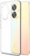 Techwave Ultra Slim 0,5 Umschlag Rückseite Silikon 0.5mm Transparent (Realme C55)