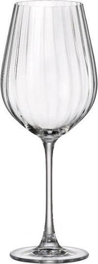 Crystalite Bohemia Set Glasses from Crystal Goblet 650ml 6 Pieces