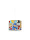 Veis Kids Single Ceiling Light E27 Super Hero Multicolour 60W 35x25cm