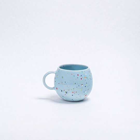Egg Back Home Cană Ceramică Albastru 250ml