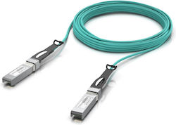 Ubiquiti UACC-AOC-SFP28-10M Direct Attach Copper Καλώδιο Ethernet 10m Πράσινο