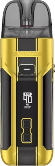 Vaporesso Luxe X Pro Pod Kit 2ml με Ενσωματωμένη Μπαταρία 1500mAh Dazzling Yellow