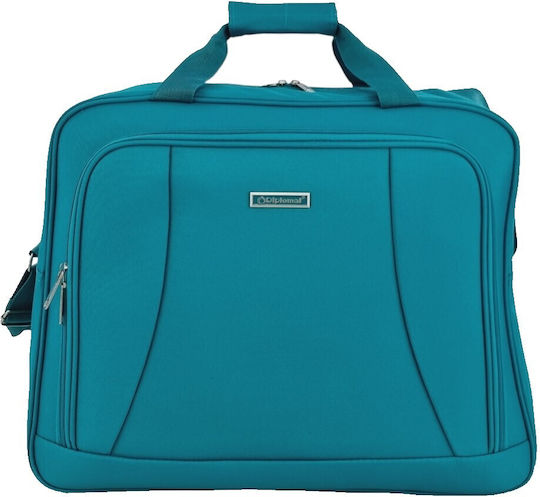 Diplomat Sack Voyage Turquoise Fabric
