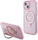 Guess Plastic Back Cover Pink (iPhone 15)