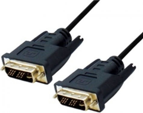 Comp Kabel DVI-D-Stecker - DVI-D-Stecker 5m Schwarz (04.001.0211)