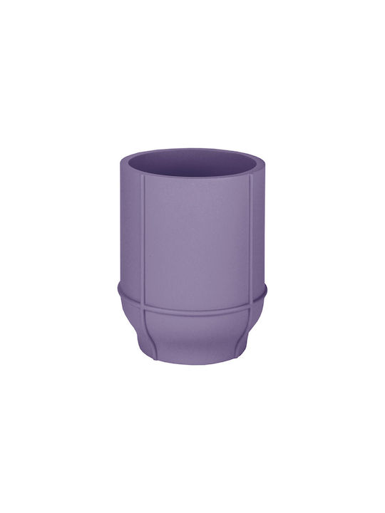 Kleine Wolke Cup Holder Resin Purple