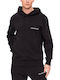 Calvin Klein Institutional Men's Sweatshirt with Hood black