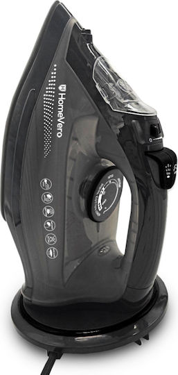 HomeVero Steam Iron 2400W with Ceramic Plate