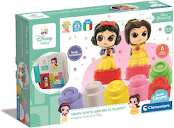 Baby Clementoni Building Blocks Snow White & Belle for 10+ Months 6pcs