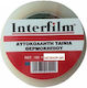 Interfilm Self-Adhesive Reusable Tape White 150mmx25m 1pcs 08-076-053