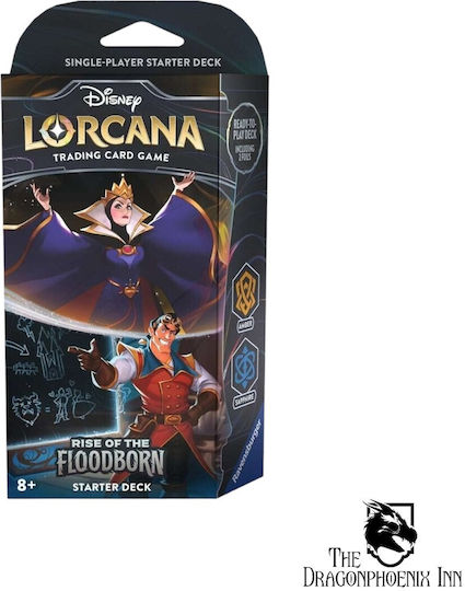 Ravensburger Disney Lorcana Rise Of The Floodborn The Queen & Gaston Deck (EN)