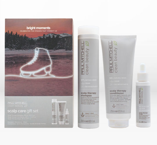 Paul Mitchell Scalp Hair Treatment Set for Oily Hair with Shampoo and Conditioner