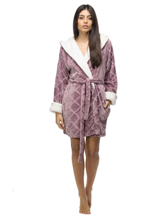 Koyote Winter Women's Robe Lilac