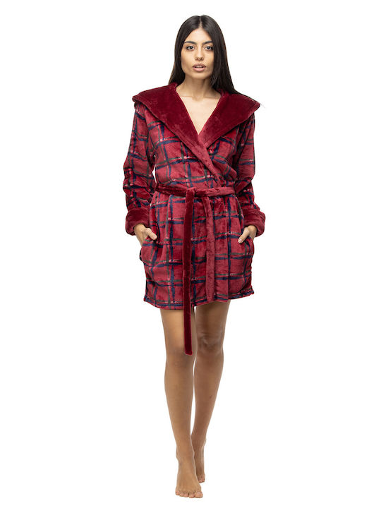 Koyote Winter Women's Robe Bordeaux