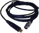 Silk Road Cable XLR male - USB male Μαύρο 10m (RIH7036)