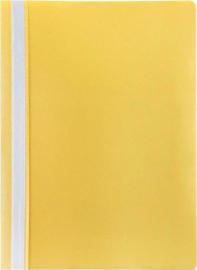 Metron Clipboard with Spring for Paper A4 Yellow 1pcs