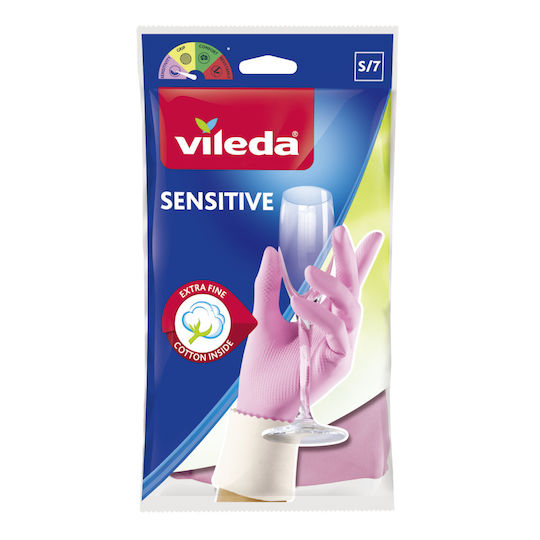 Vileda Oven Gloves Sensitive Small 2pcs