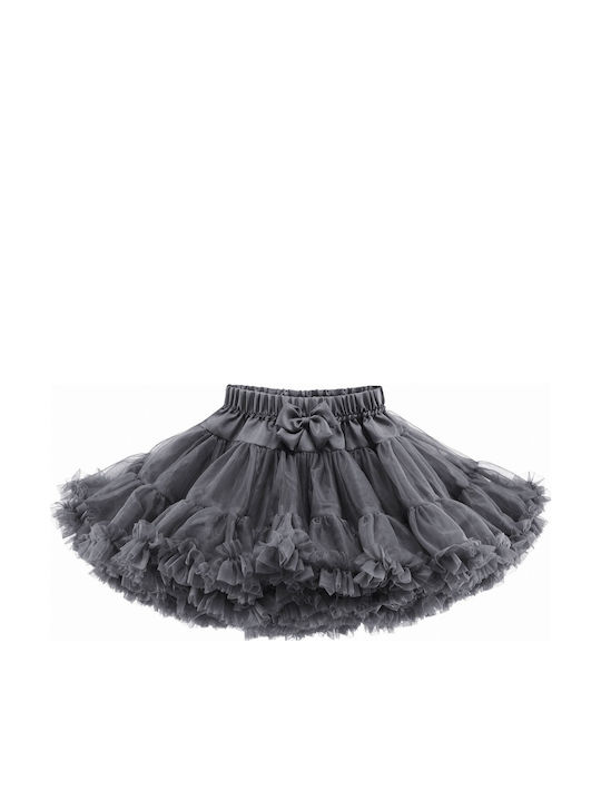Kids' Tulle Tutu Skirt Gray