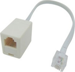 Comp Flat Τηλεφωνικό Καλώδιο RJ11 6P4C 0.3m Λευκό (01.074.0127) Comp Flat Τηλεφωνικό Καλώδιο RJ11 6P4C 0.3m Λευκό (01.074.0127)