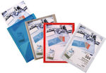 Foldermate Clipboard Bifold for Paper A4 Transparent 1pcs