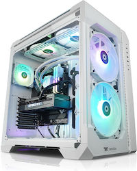 Thermaltake Ganymed V2 Snow Jocuri Desktop PC (Nucleu i7-13700K/32GB DDR5/2TB SSD/GeForce RTX 4080/W11 Acasă)