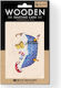 Greeting Card Wooden 16.2x11.4cm