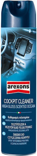 Arexons Cockpit Cleaner Polishing Spray for Car Dashboard with Aroma Ocean 600ml 13911