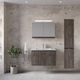 Furnibath Στήλη Μπάνιου Δαπέδου Μ30xΒ24xΥ150cm Γκρι