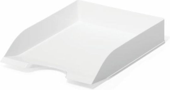 Durable Plastic Filing Tray White