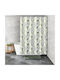 Kleine Wolke Selva Shower Curtain Fabric 180x200cm Green