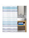 Kleine Wolke Layla-summer Shower Curtain Fabric 180x200cm Turquoise