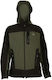 Apu Jagdjacke Softshell Khaki/Black in Farbe