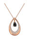 Gregio from Pink Gold Plated Silver with Zircon