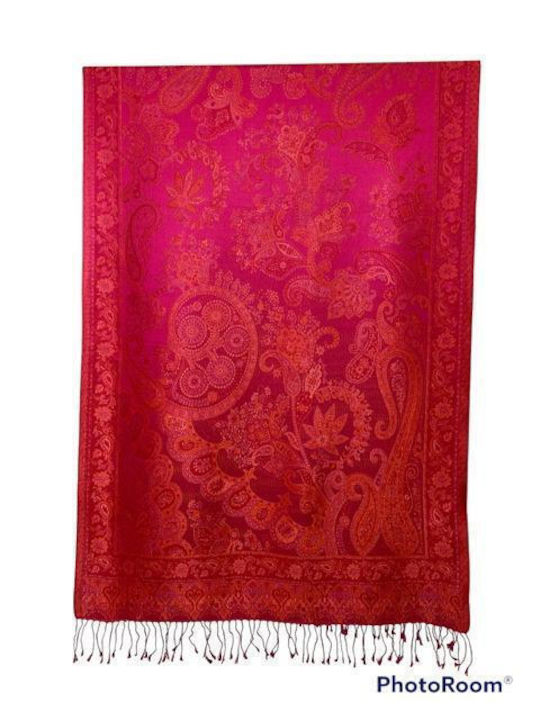 Silkline Women's Scarf Red