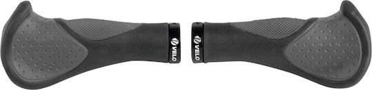 Velo D3 Bar 410466 Anatomic Bicycle Handlebar Grips in Black Color