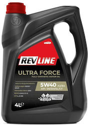 Revline Ultra Force Синтетичен Масло 5W-40 4лт