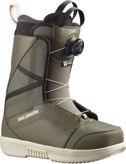 Salomon Scarlet Boa Γυναικείες Μπότες Snowboard Πράσινο Χρώμα
