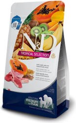 Farmina N&D Tropical Selection 10kg Dry Food with Few Grains for Adult Medium & Large Breed Dogs with Lamb