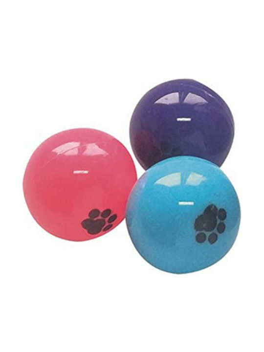 Croci Cat Toy Ball Light Blue