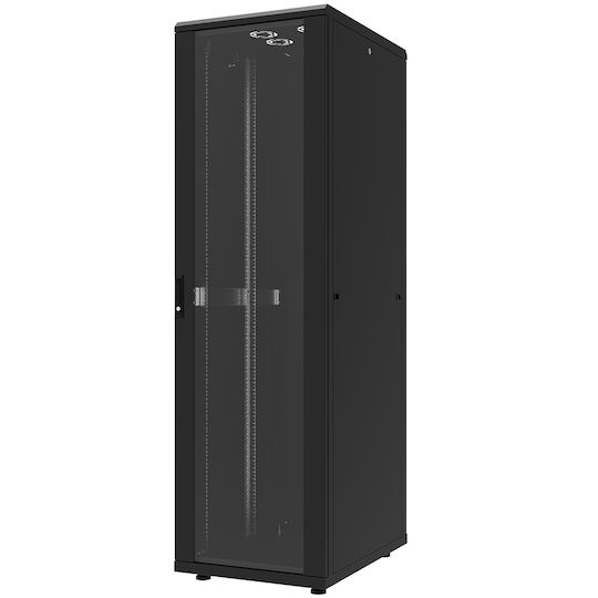 Canovate Επιδαπέδια Καμπίνα Rack 42U 60x80cm Μαύρο CSN-U-9-4268A