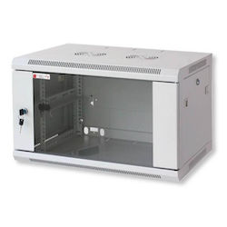 Techly FP-2009GTY Wall Mounted 9U Rack Cabinet