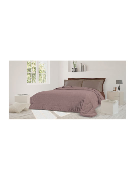 Lampiris Interiors Duvet Cover Queen 220x240cm Cognac