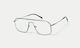 Gigi Barcelona Men's Metal Prescription Eyeglass Frame Made of Titanium Silver 8114/9