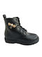 Kids Boots with Zipper Black