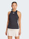 Adidas Y-Tank Women's Athletic Blouse Sleeveless Black