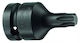 Gedore Bit-Stecknuss mit Torx-Bit und Antriebsvierkant 1/2'' Größe T55 1Stück