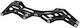 Seba FRFM-RC410-195-334-BK Axles 1pcs