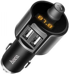 Hoco FM Transmitter Αυτοκινήτου E19 με USB
