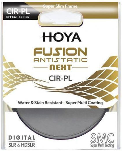 Hoya Fusion Antistatic Next Cir-pl Φίλτρo CPL Διαμέτρου 55mm για Φωτογραφικούς Φακούς