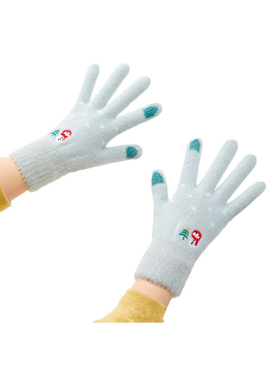 Women's Knitted Touch Gloves Green